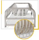 1-Tier Standing Dish Drying Rack , Countertop Storage Kitchen Dish Racks