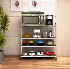 3-Tier Kitchen Houseware Organizer Bar Shelving Unit Storage Rack Kitchen Shelf